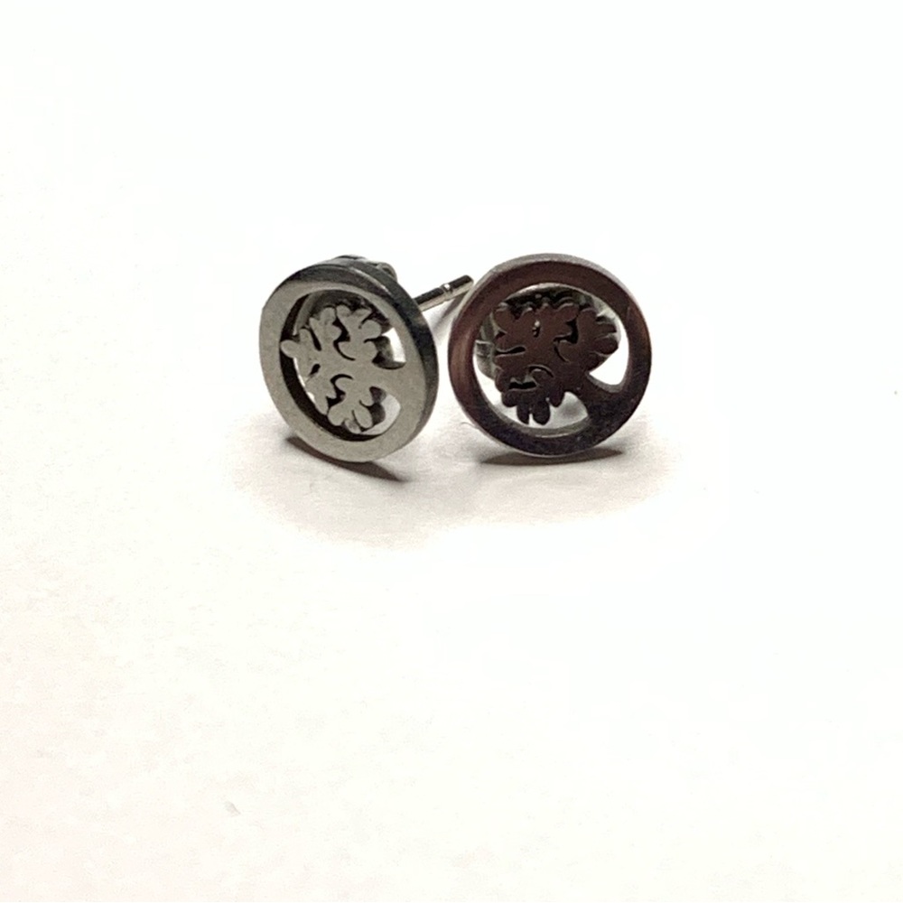 New Stainless Steel Stud Earrings